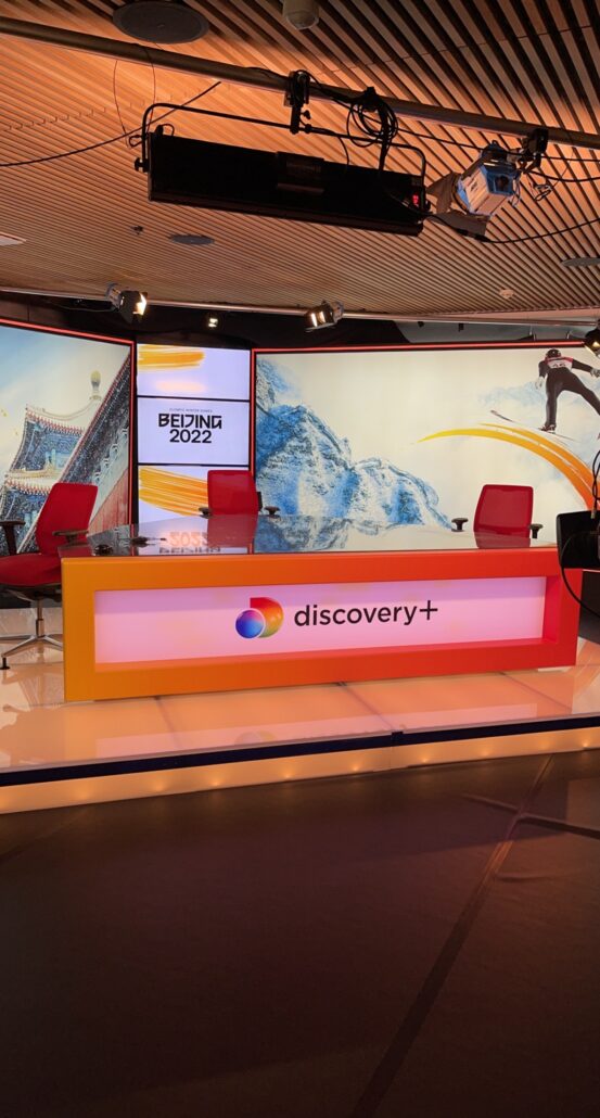 Discovery+ TV-studio