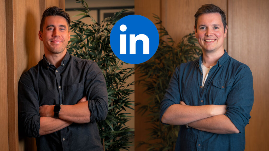 Ole og Stein Fredrik fra Akari skal holde LinkedIn-kurs i Nore og Uvdal