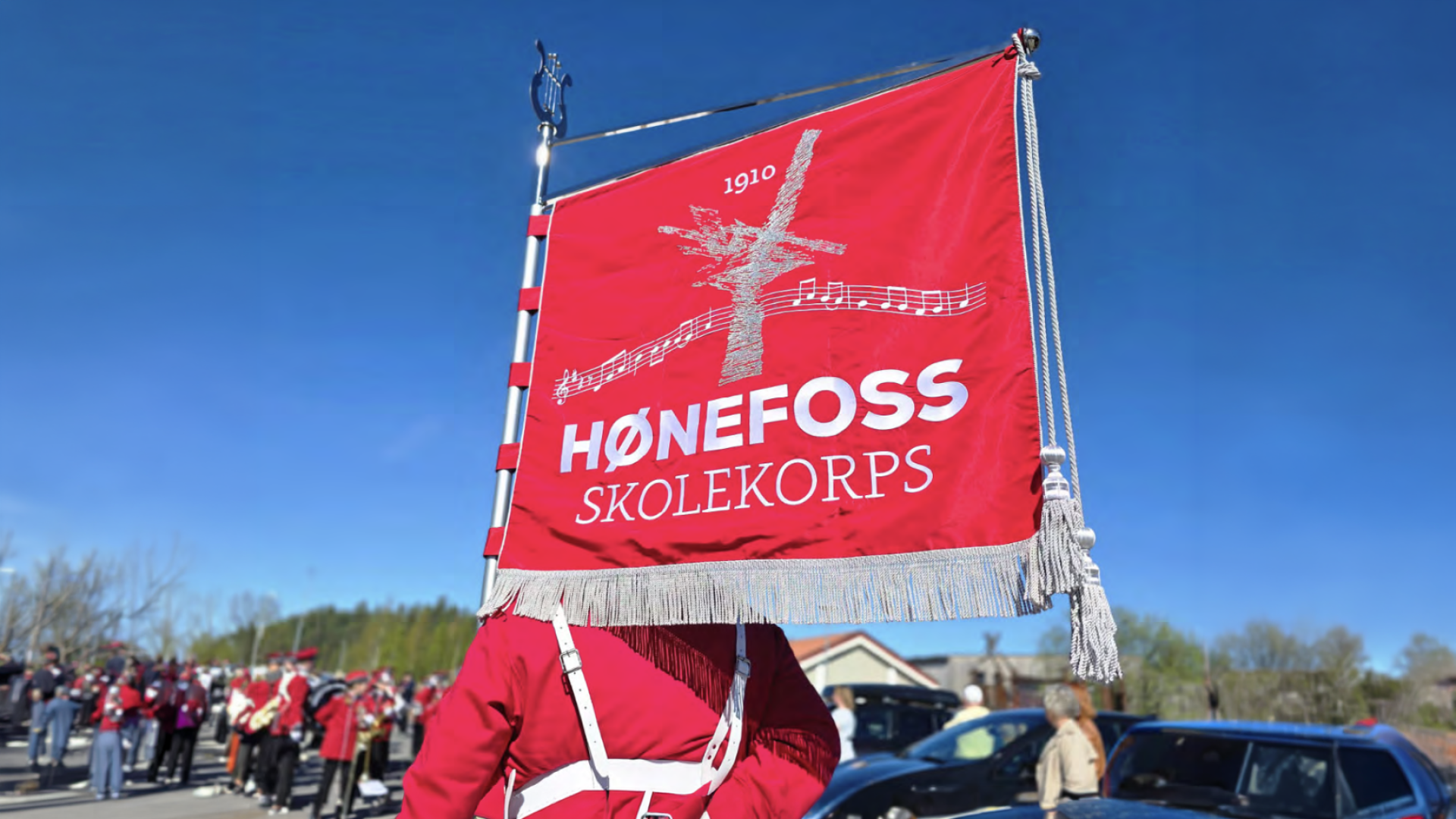 Hønefoss Skolekorps_fane_